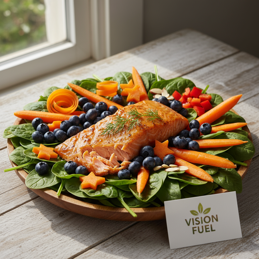 Натуральное питание для здоровья глаз